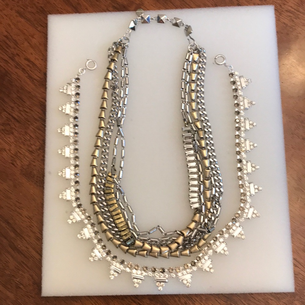 Stella & Dot Sutton in Mixed Metals necklace
